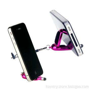 Promotional Best Selling 4-in-1 Touchscreen Pen with Holder and Screen Cleaner